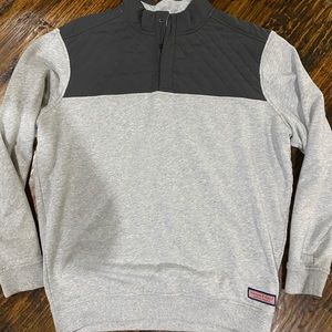 Men’s Vineyard Vines Shep Quilted pullover large
